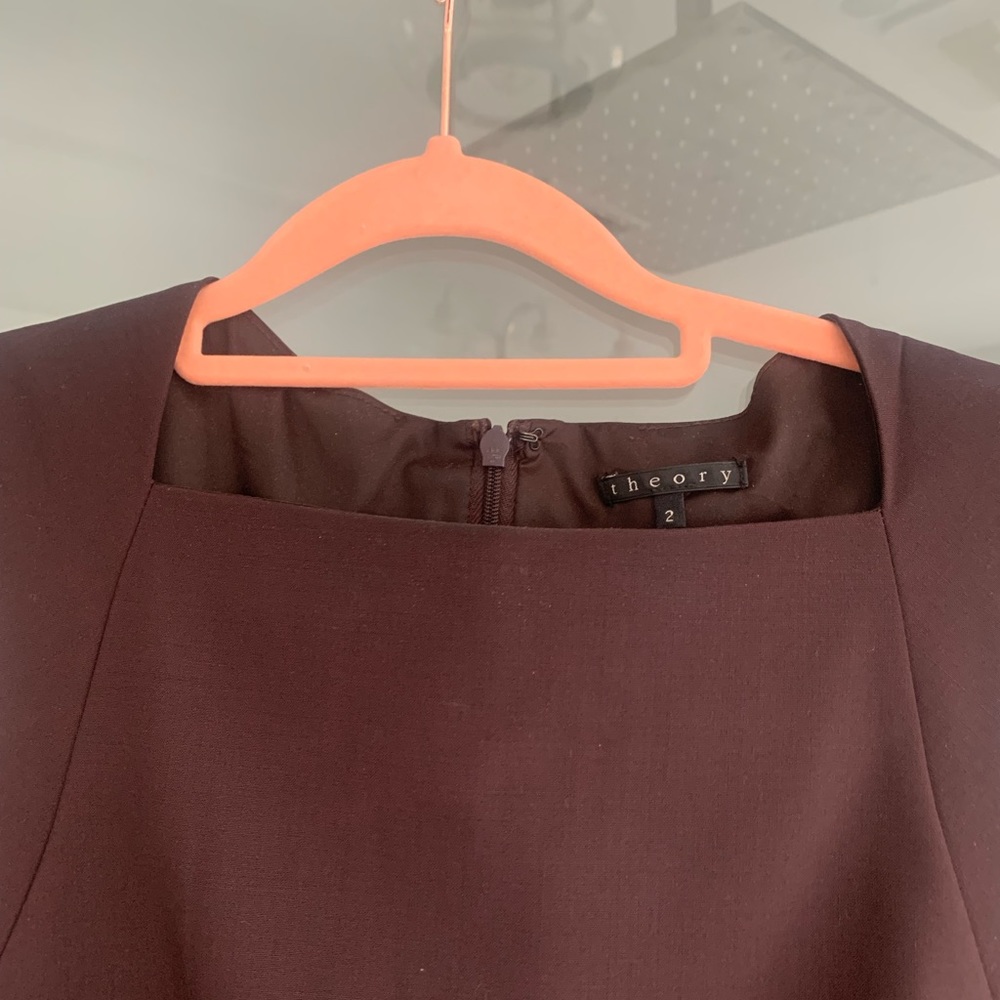 Theory little brown dress